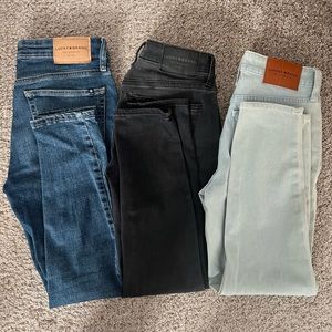 Lucky brand jeans size 4/27 THREE PAIRS